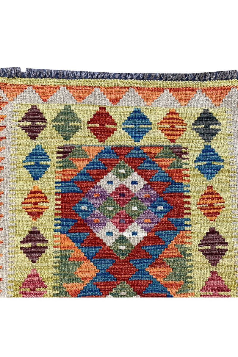 MODERN CHOBI KILIM 2.10 X 1.11 FT