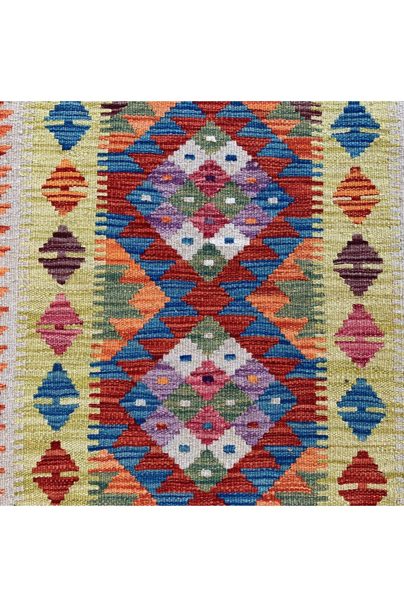 MODERN CHOBI KILIM 2.10 X 1.11 FT