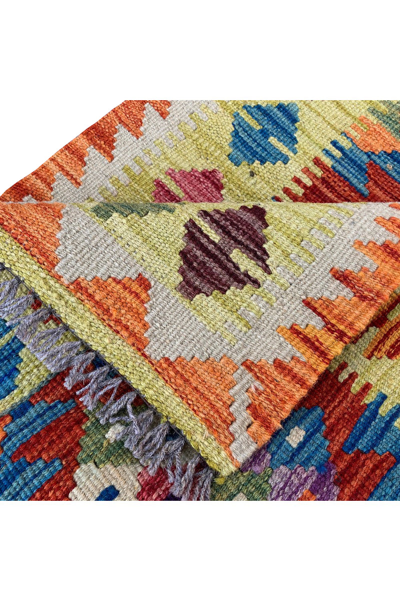 MODERN CHOBI KILIM 2.10 X 1.11 FT