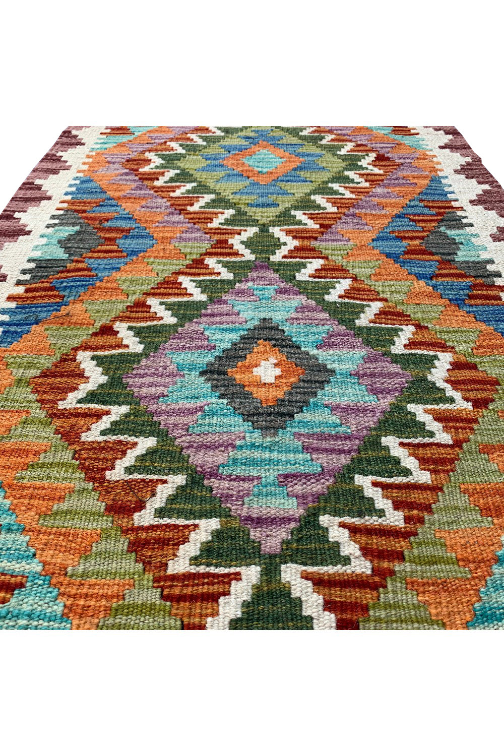 MODERN CHOBI KILIM 2.11 X 1.11 FT