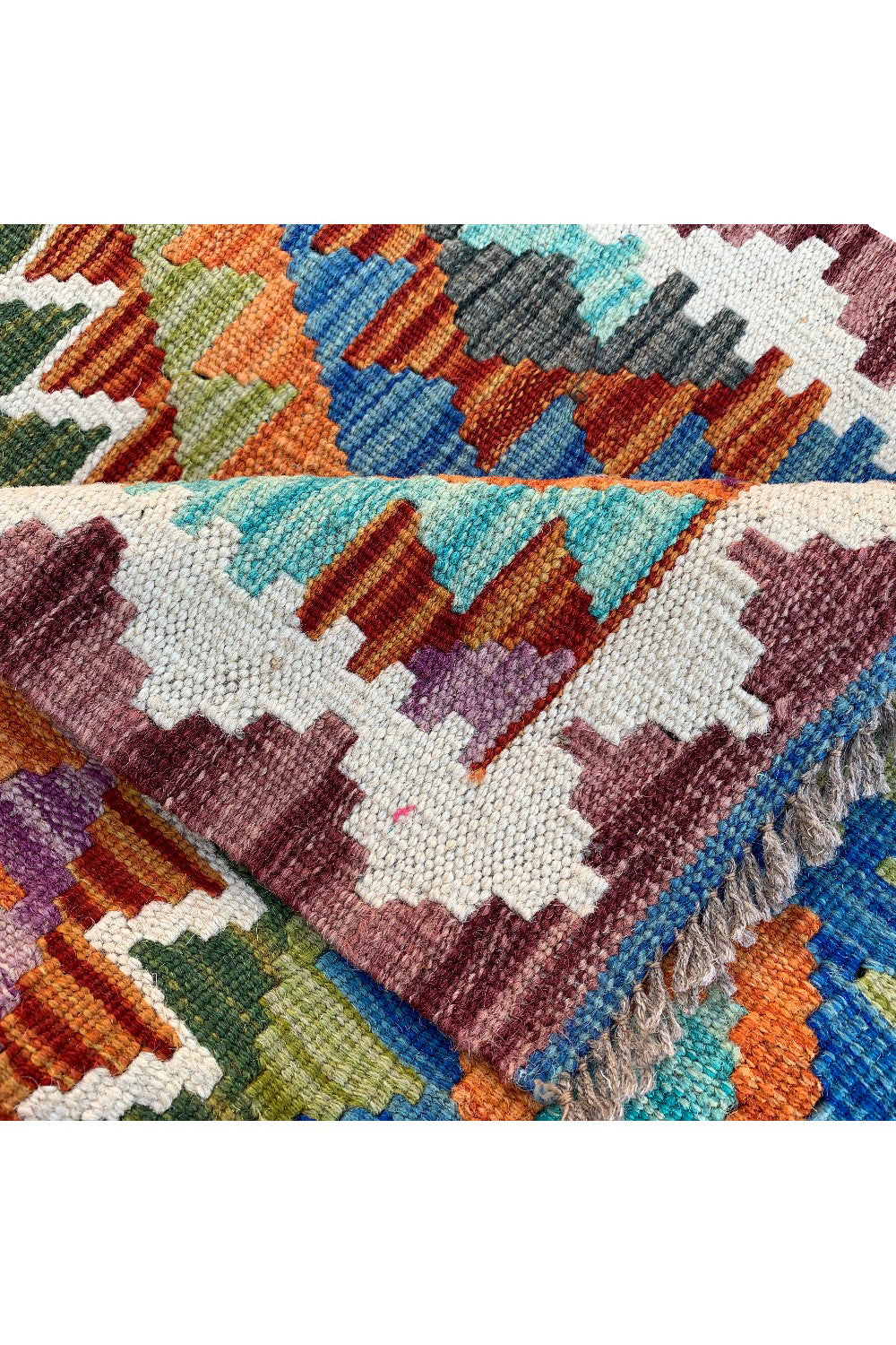 MODERN CHOBI KILIM 2.11 X 1.11 FT