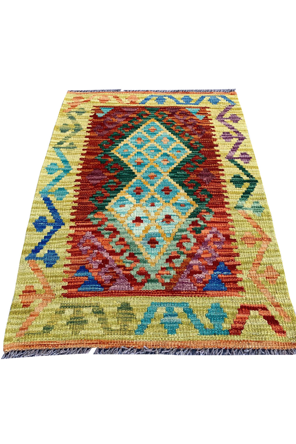 MODERN CHOBI KILIM 2.11 X 2.0 FT