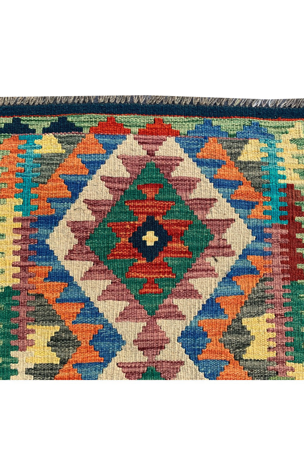 MODERN CHOBI KILIM 2.11 x 1.11 Ft