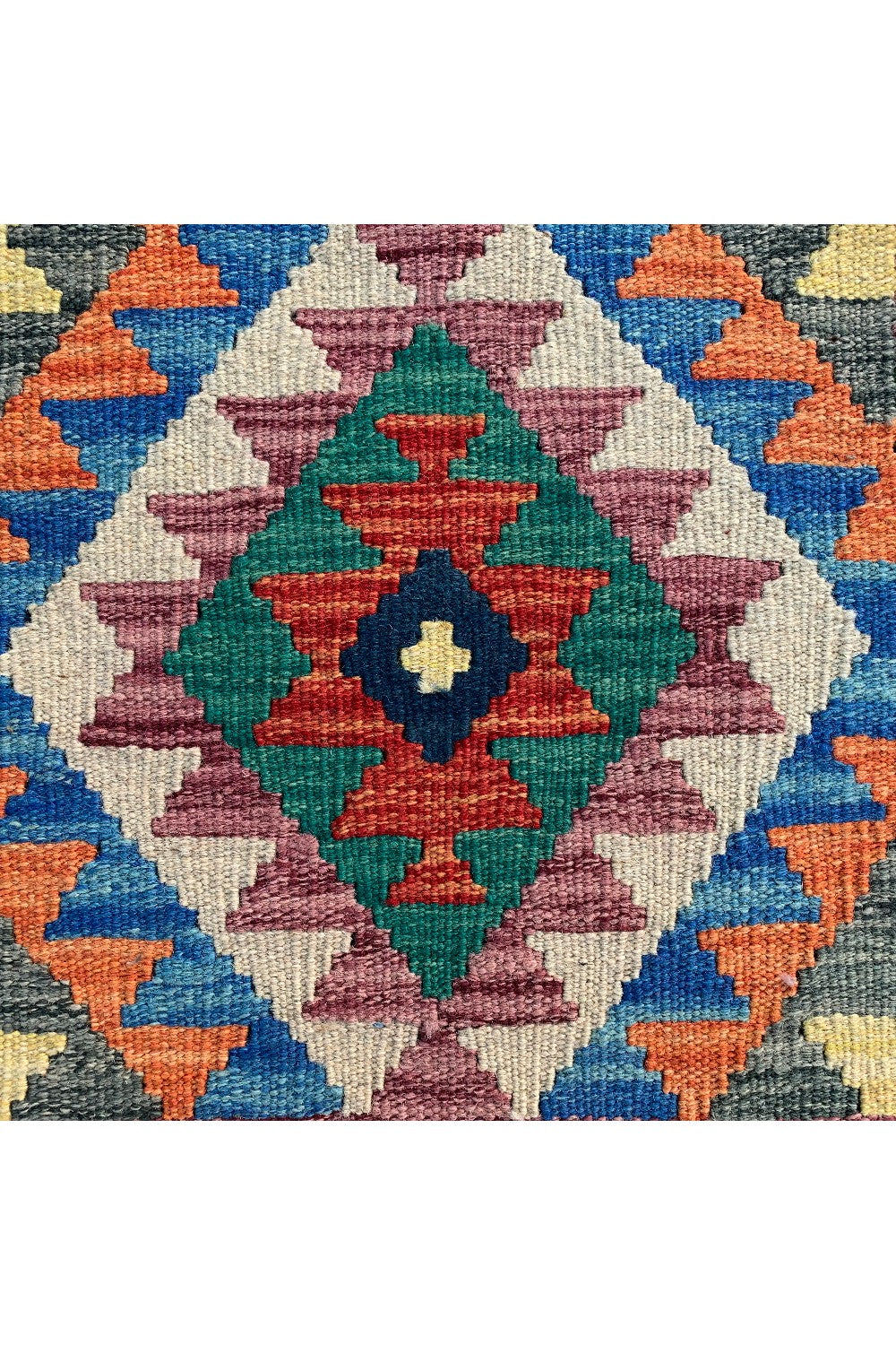 MODERN CHOBI KILIM 2.11 x 1.11 Ft