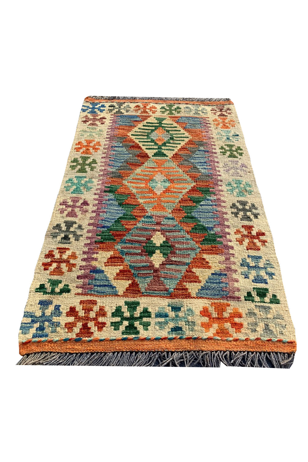 MODERN CHOBI KILIM 3.1 x 1.10 Ft