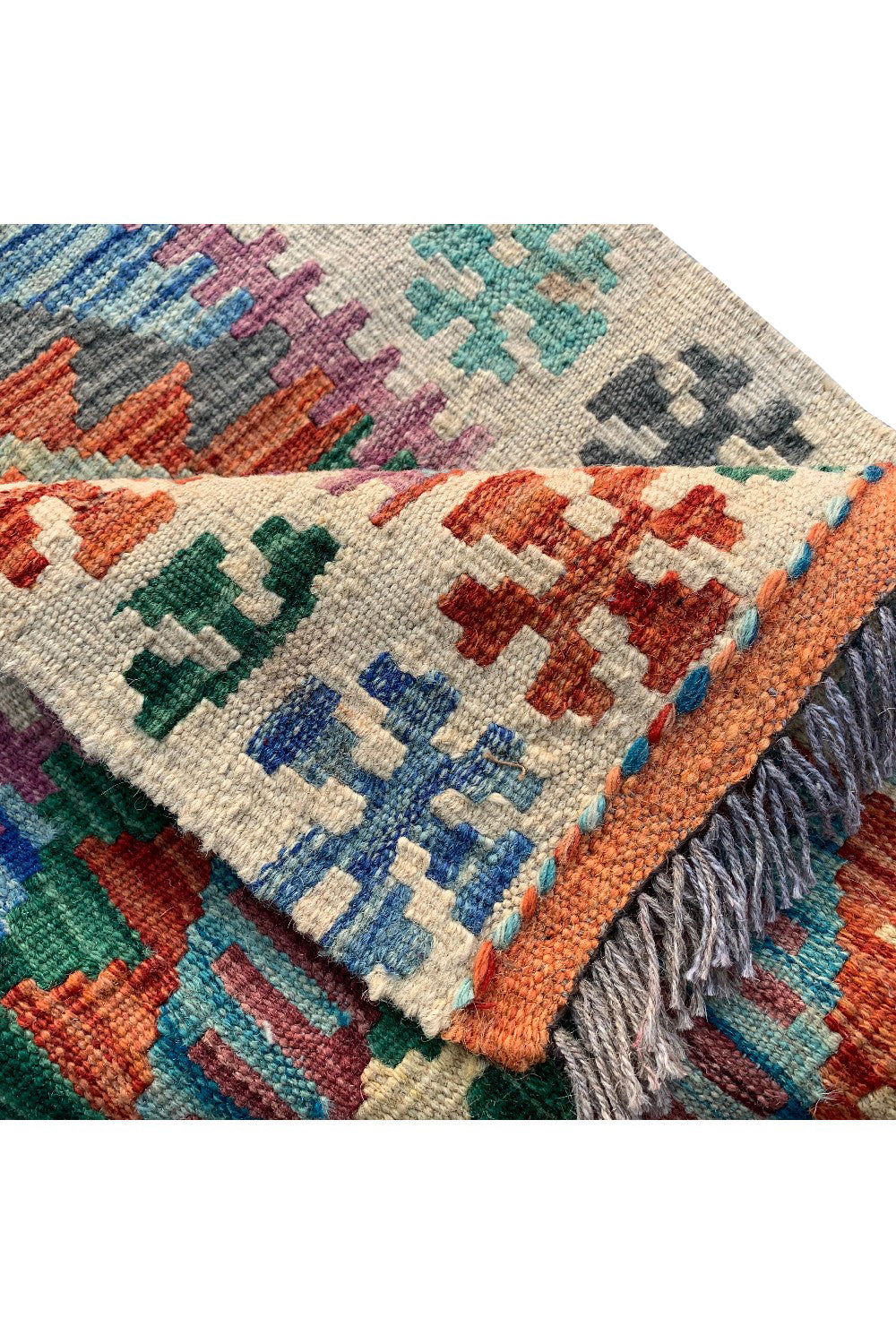MODERN CHOBI KILIM 3.1 x 1.10 Ft