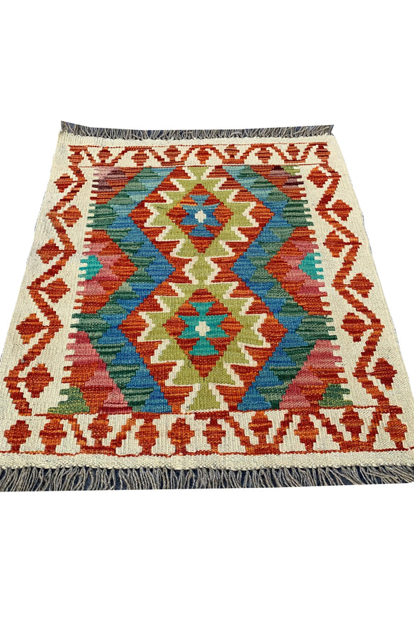 MODERN CHOBI KILIM 2.2 x 2.0 Ft