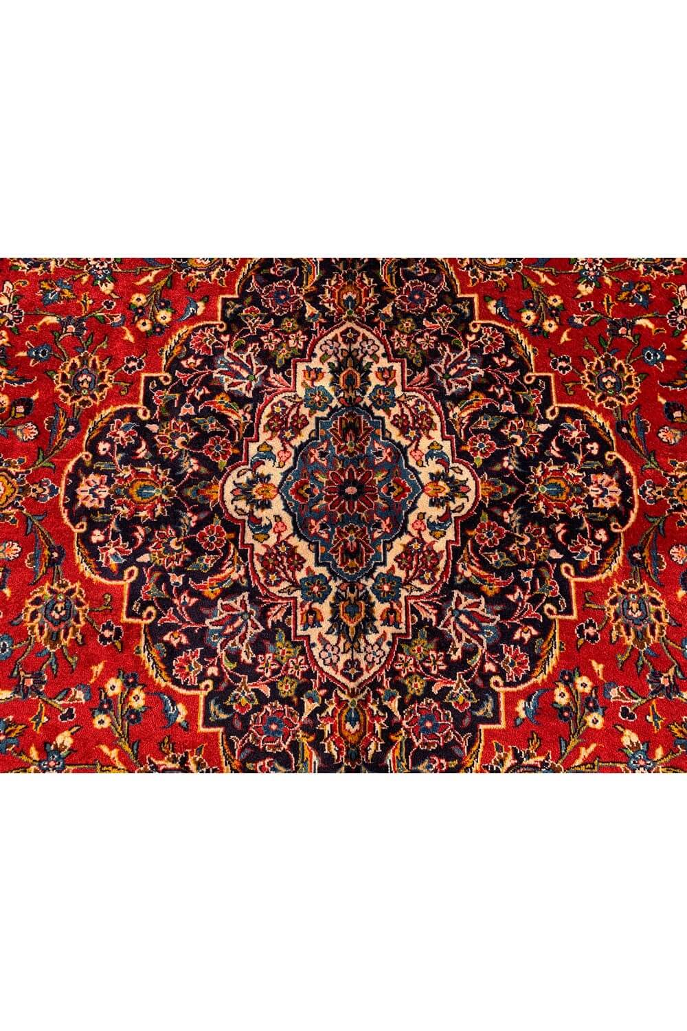 Authentic Hand Knotted Vintage Qashoun Wool Area Rug 14.6 x 9.11 Ft