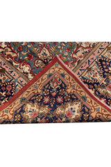 Authentic Hand Knotted Vintage Qirmoun Wool Area Rug 16.4 x 9.10 Ft