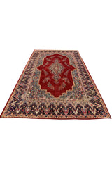Authentic Hand Knotted Vintage Qirmoun Wool Area Rug 16.4 x 9.10 Ft
