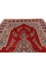 Authentic Hand Knotted Vintage Qirmoun Wool Area Rug 16.4 x 9.10 Ft