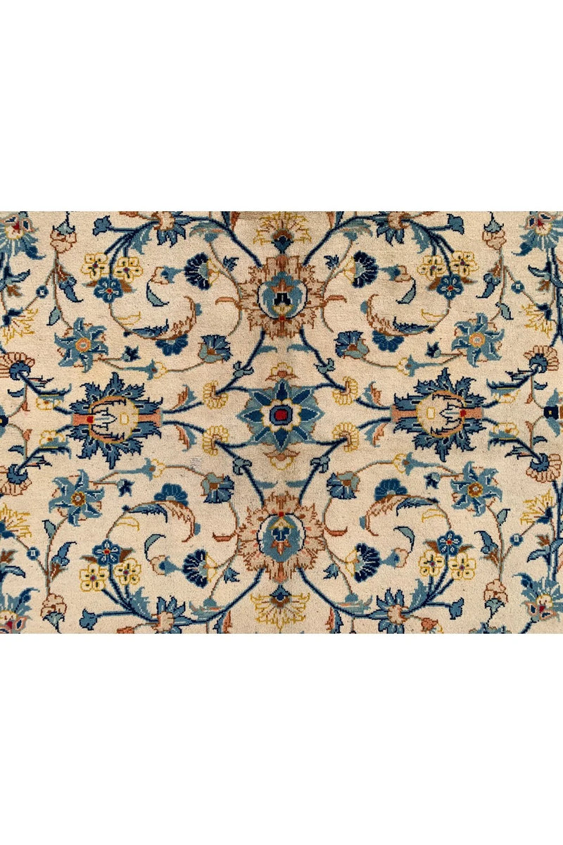 Amazing Hand Knotted Vintage Qashoun Wool Area Rug 13.5 x 9.6 Ft
