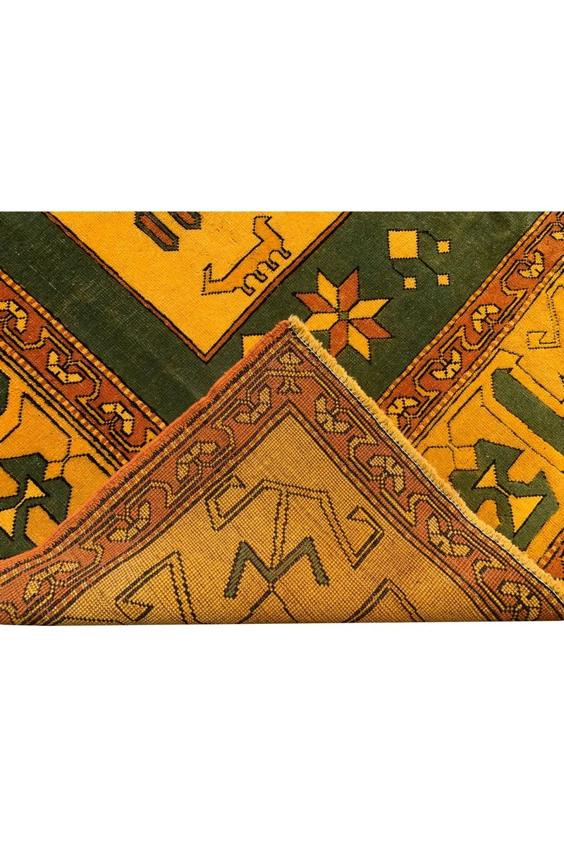 Authentic Hand Knotted Vintage Tabreez Pictorial Wool Area Rug 11 x 8 Ft