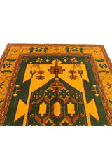 Authentic Hand Knotted Vintage Tabreez Pictorial Wool Area Rug 11 x 8 Ft