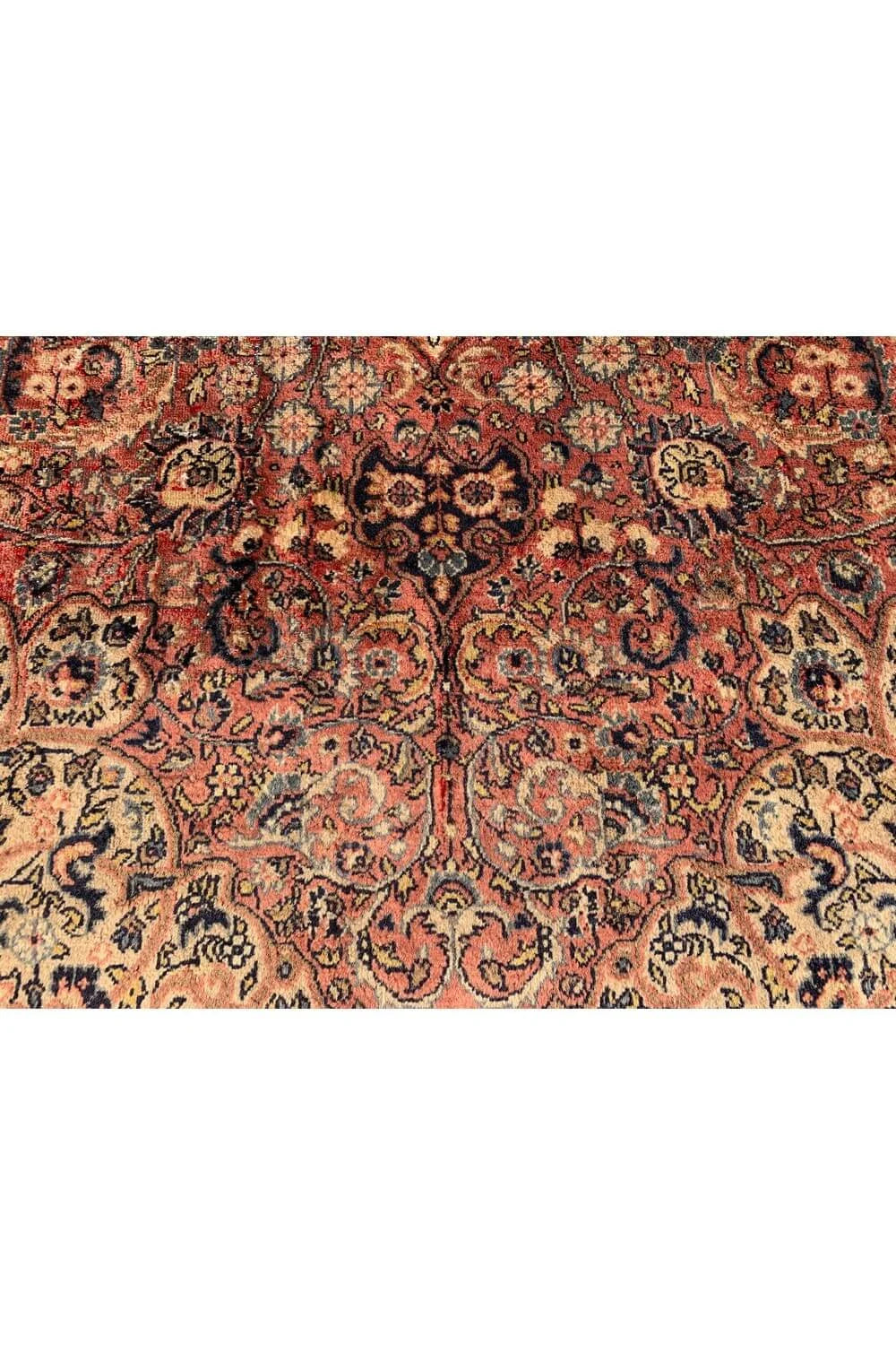 Amazing Hand Knotted Vintage Tabreez Wool Area Rug 6.3 x 4.1 Ft