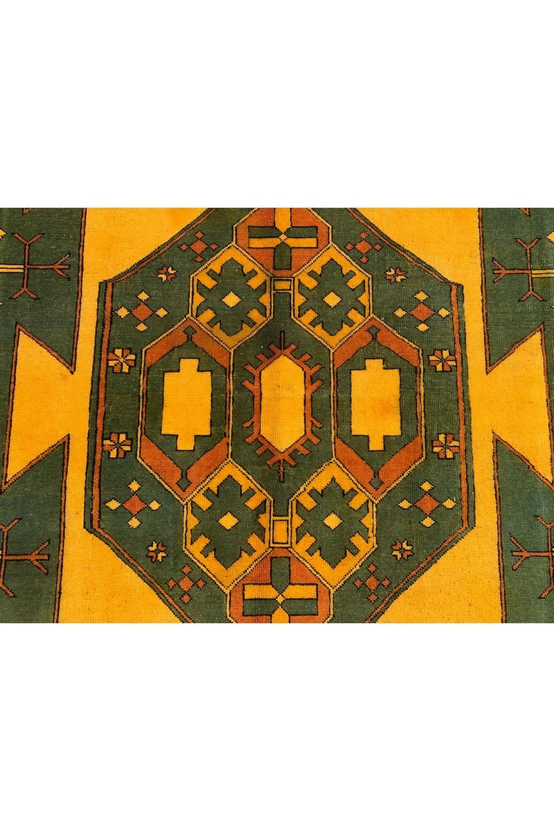 Authentic Hand Knotted Vintage Tabreez Pictorial Wool Area Rug 11 x 8 Ft