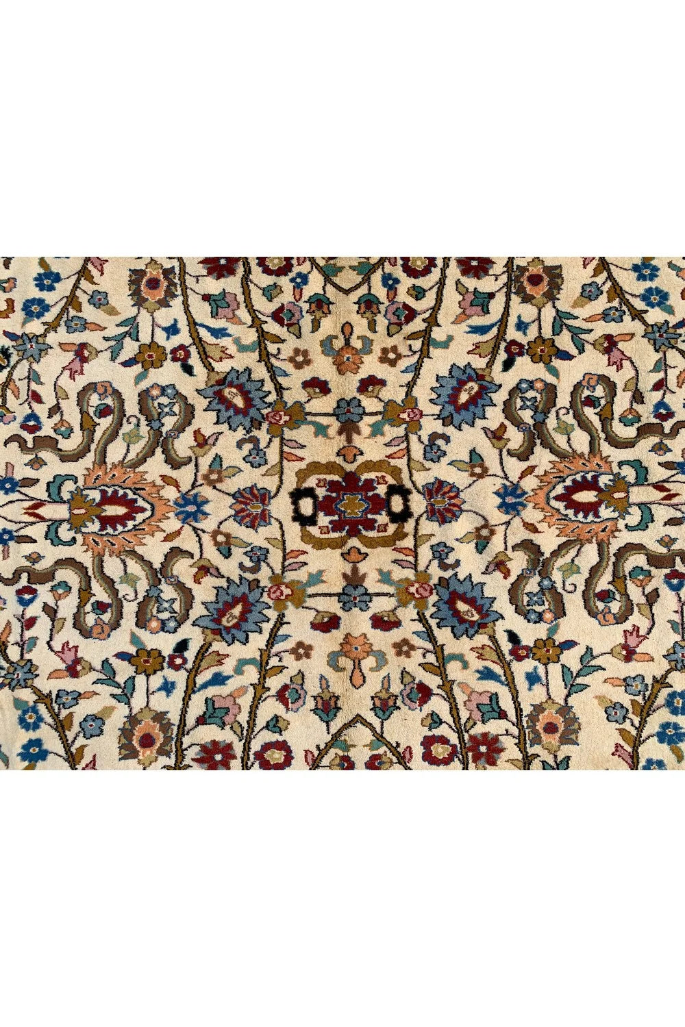 Amazing Hand Knotted Vintage Tabreez Wool Area Rug 11.0 x 8.2 Ft