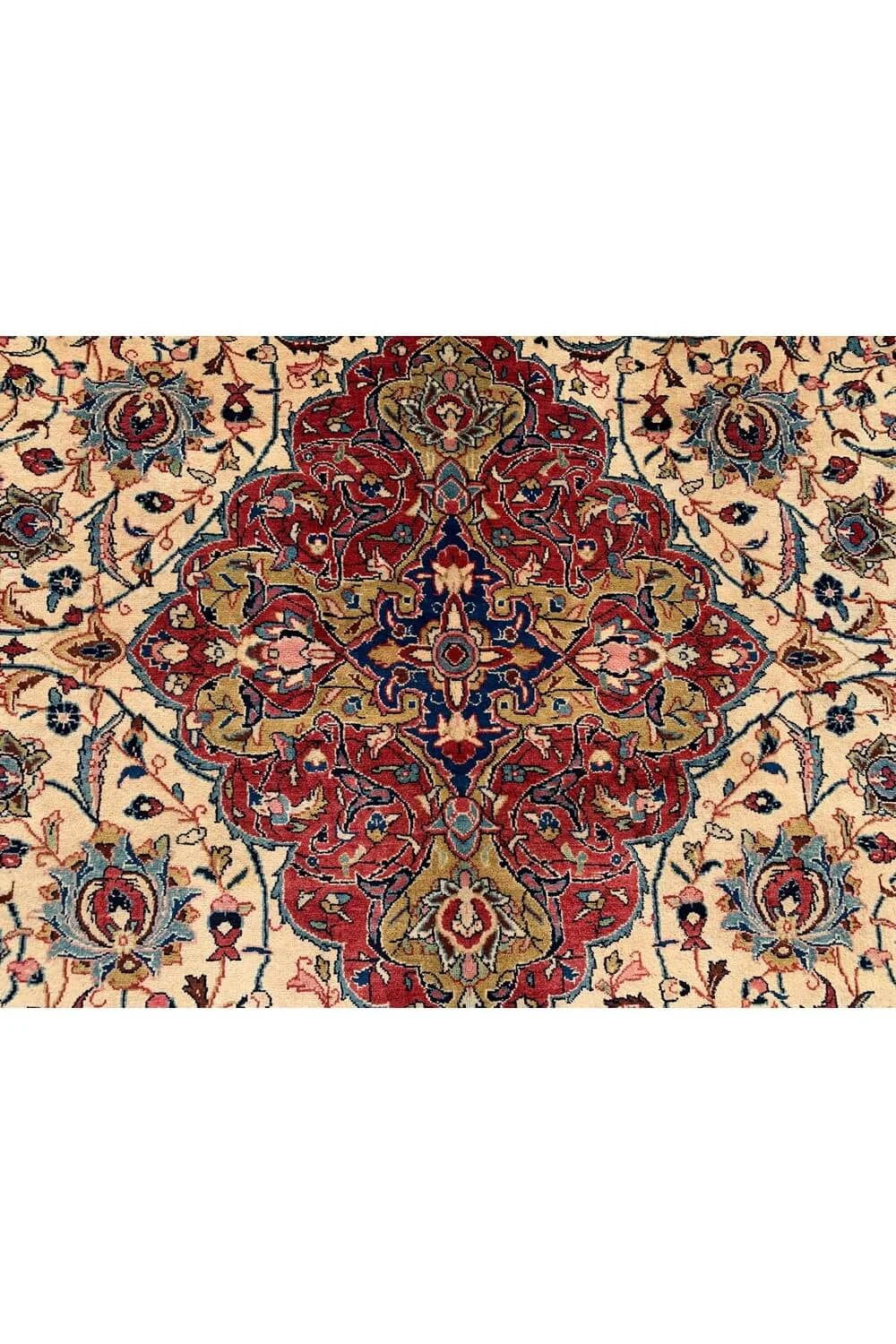Authentic Hand Knotted Vintage Hamidoun Wool Area Rug 12.0 x 8.10 Ft