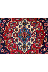 Authentic Hand Knotted Vintage Qashoun Wool Area Rug 11.7 x 8.0 Ft